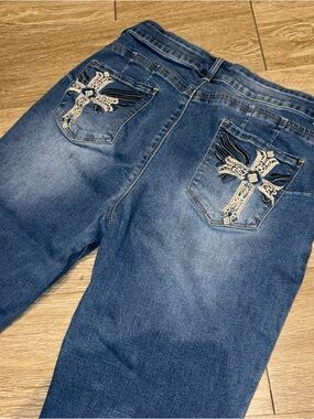 Vtg Sandpiper Jeans Denim 2000s Capris